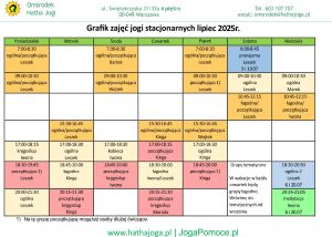 grafik jogi stacjonarne lipiec 2025_300 FAQ system online - Ośrodek Hatha Jogi