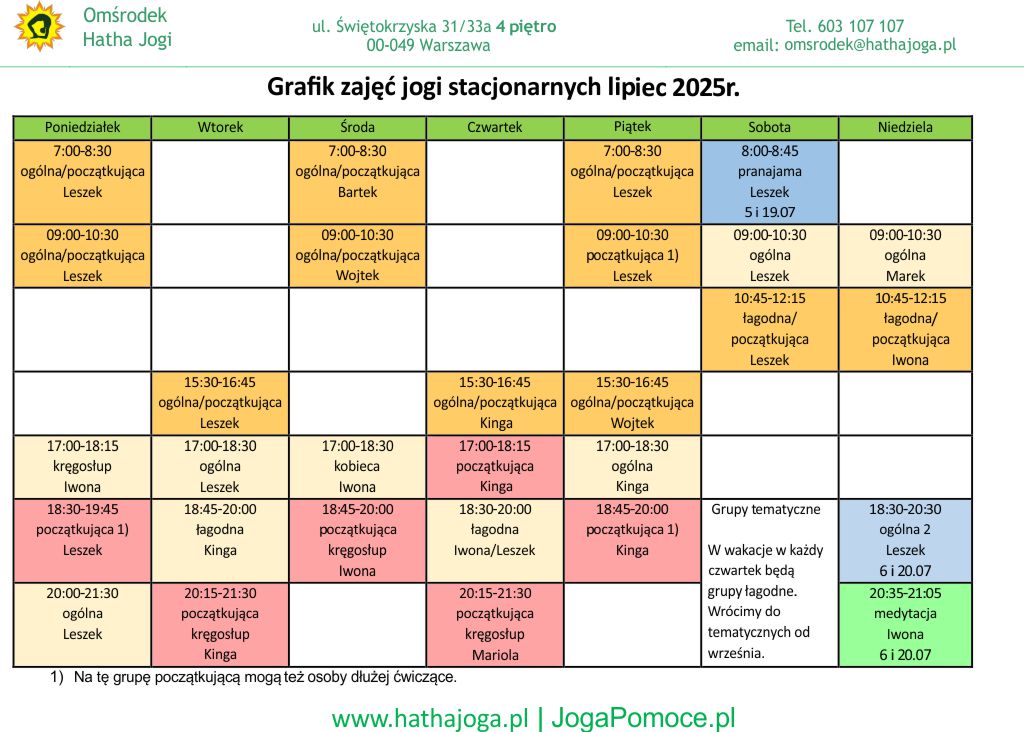 grafik jogi stacjonarne lipiec 2025