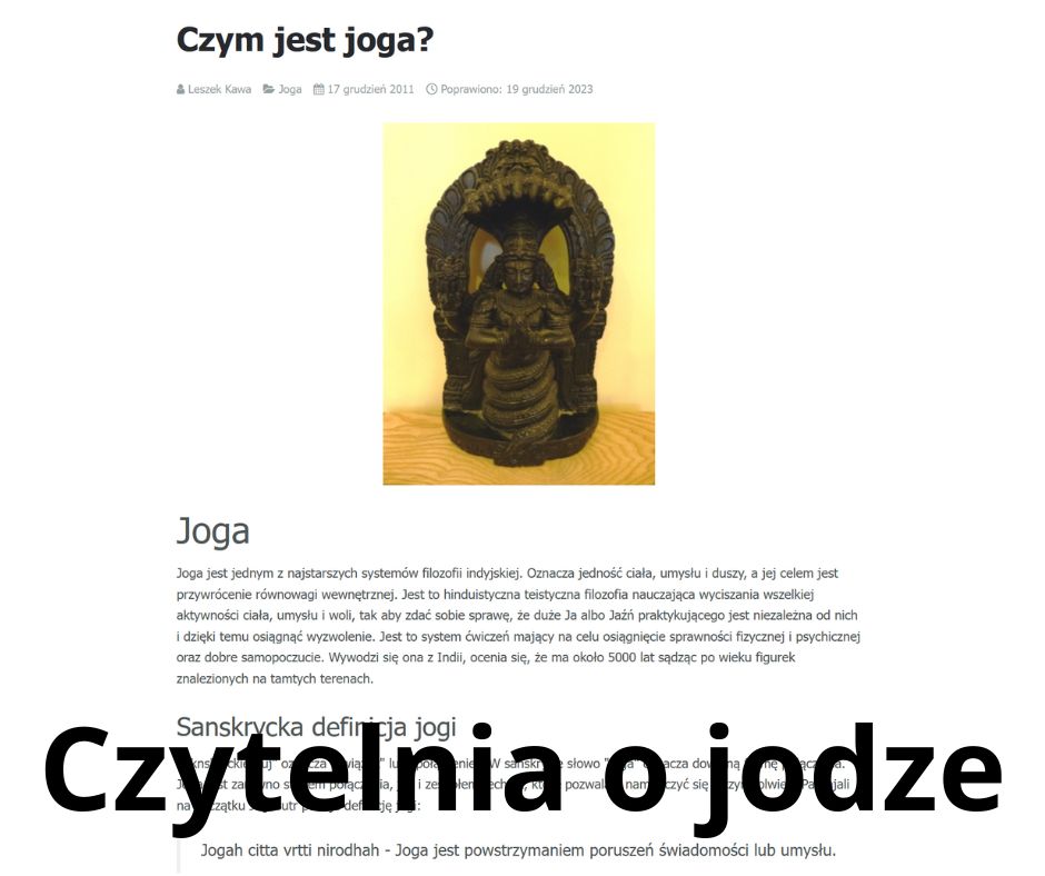 Czytelnia 300 Joga - Ćwiczenia dla Początkujących - Ośrodek Hatha Jogi