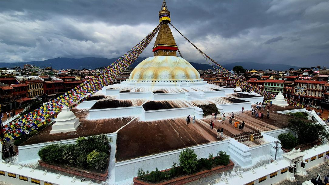 Nepal Boudhanath joga