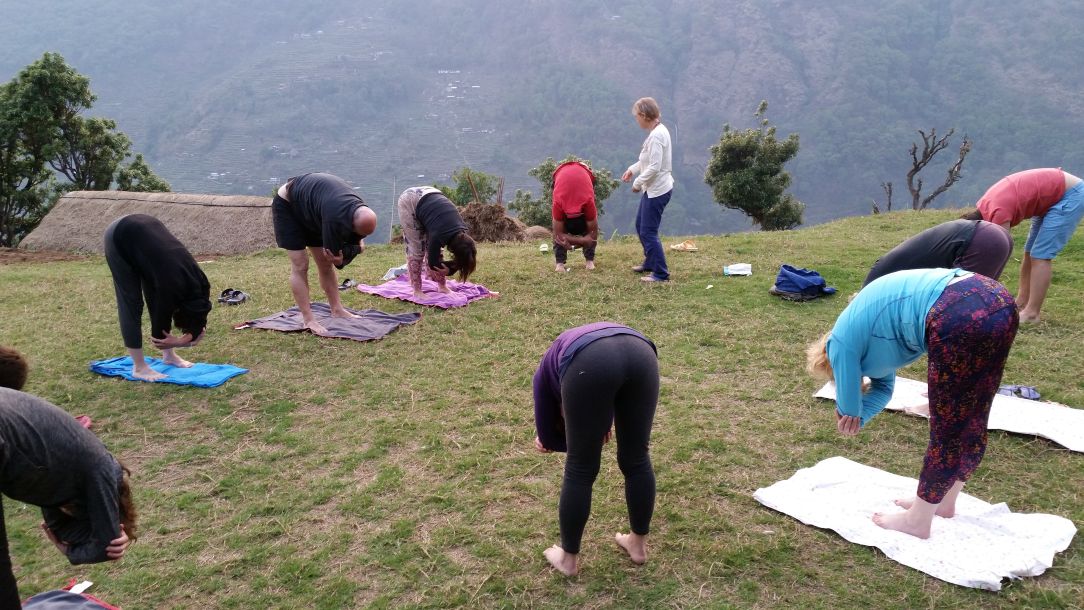 Nepal joga zajecia utta