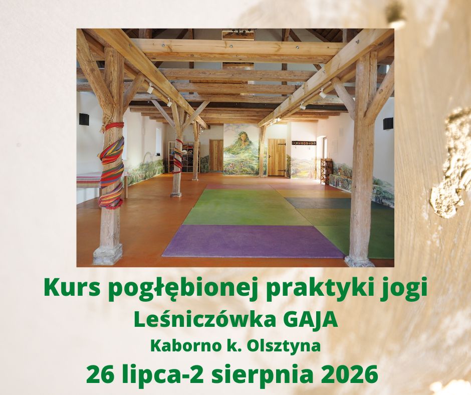 Kurs intensywnej praktyki jogi
